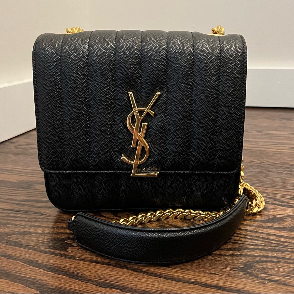 Saint Laurent Vicky Crossbody Handbag